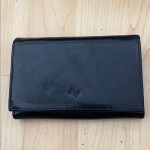 Patent Leather Monsac Wallet